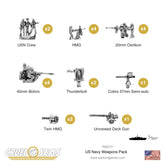 Cruel Seas US Navy weapons pack